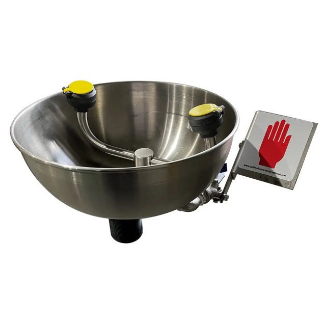 Eye Wash Open Bowl Stainless