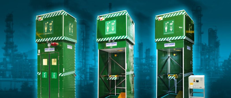 industrial safety shower